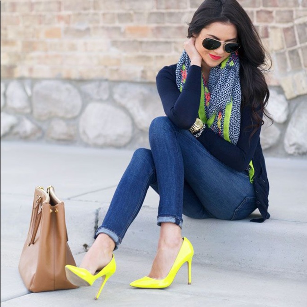 Coming Soon: Neon Yellow High Heels